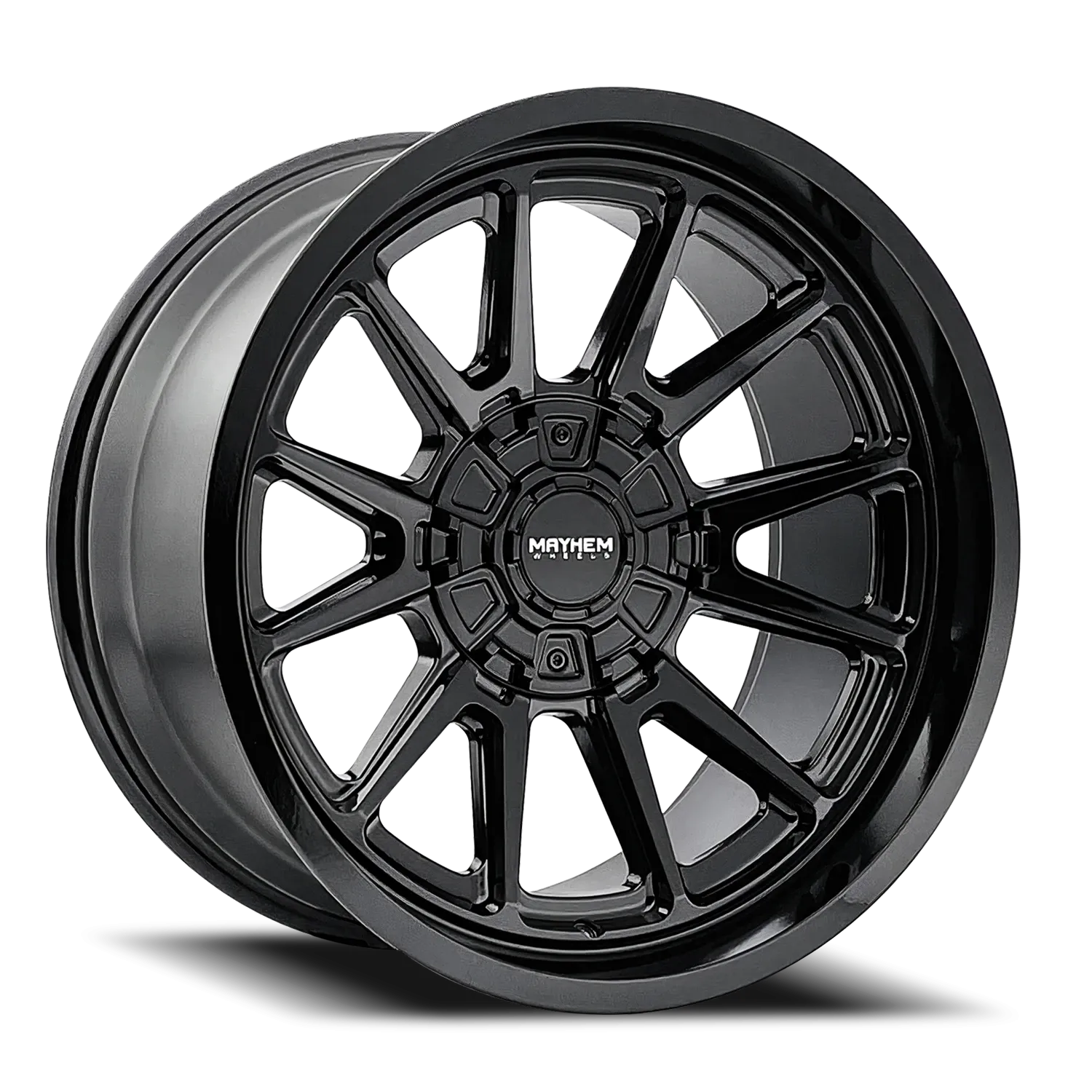 MAYHEM INTREPID 8116 GLOSS BLACK 20X10 GLOSS BLACK